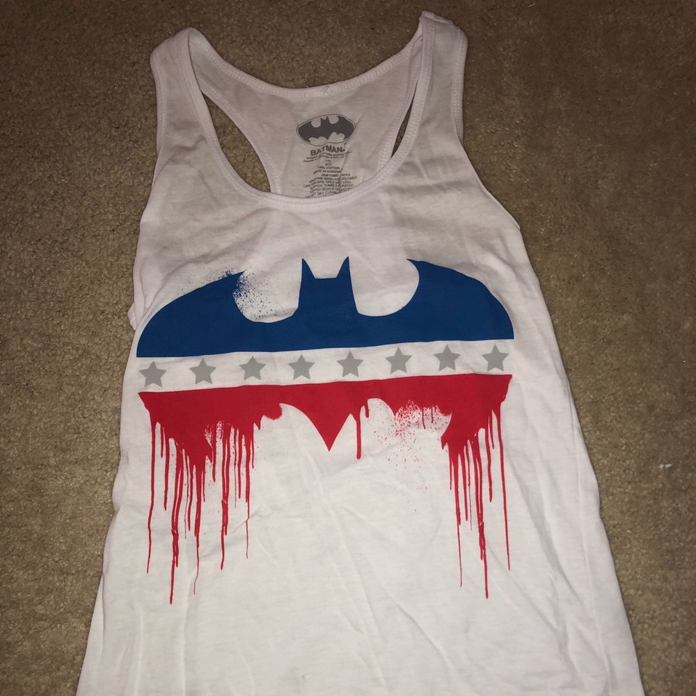 Batman USA colored tank top